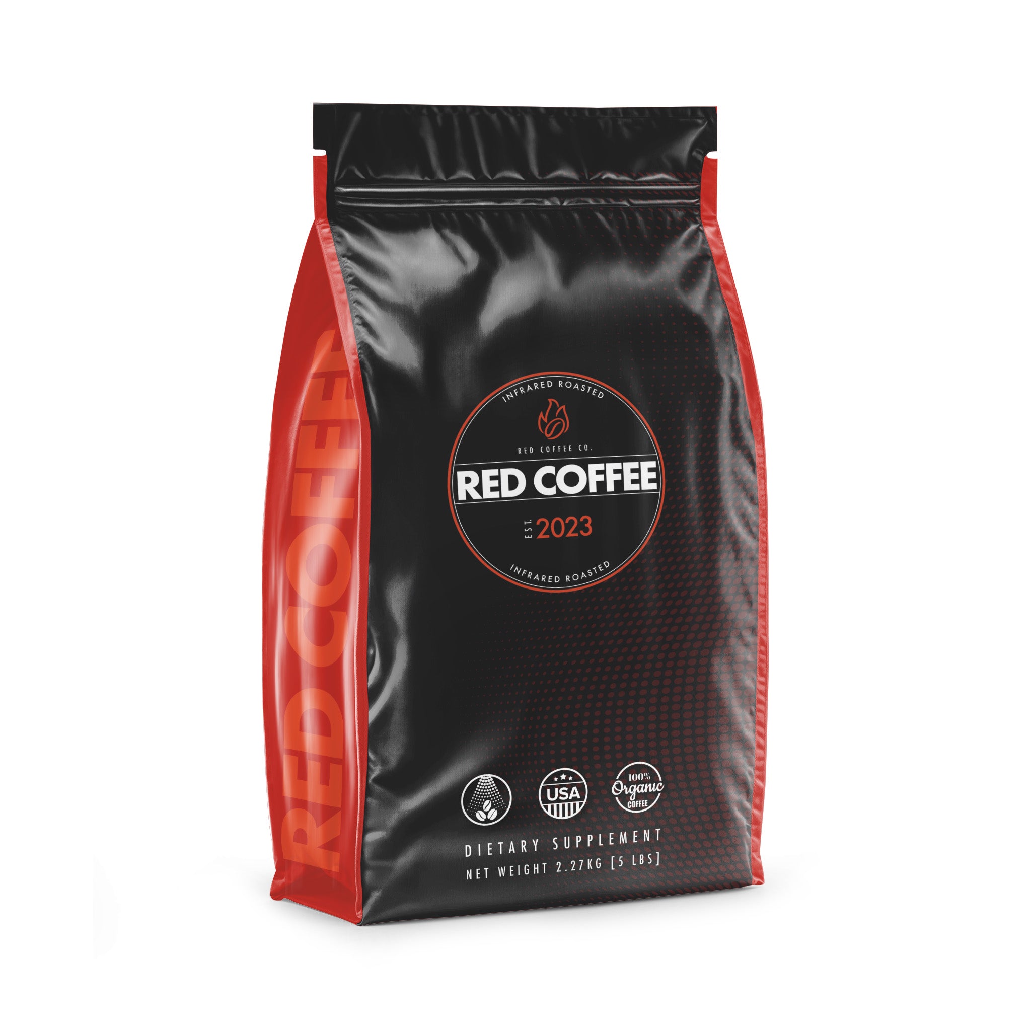 Red Coffee Large 5 LB
