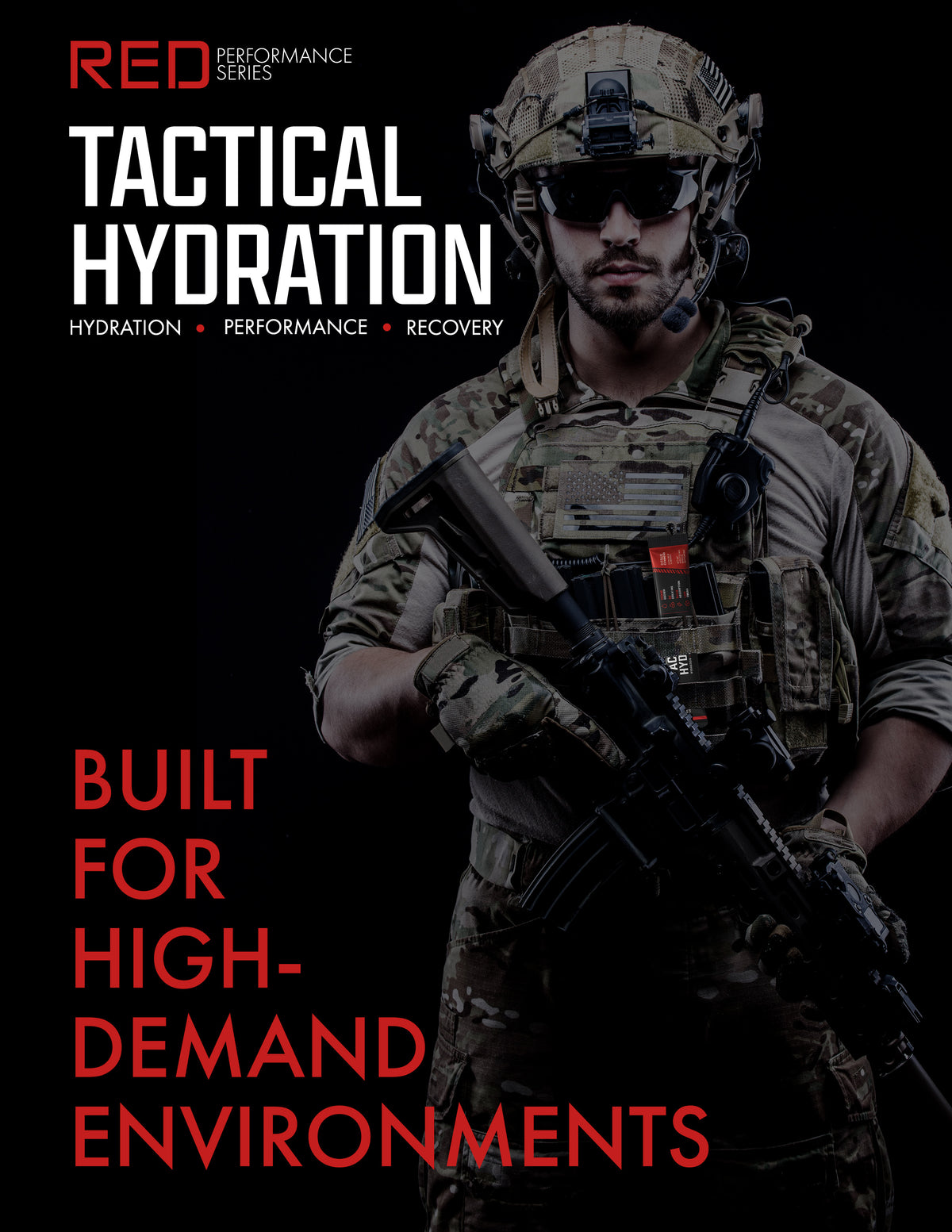 Red Tactical Hydration